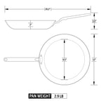 Eater x Heritage Steel 12-inch Fry Pan by Heritage Steel — view 5