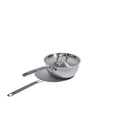 Eater x Heritage Steel 2 Quart Saucier with Lid by Heritage Steel