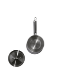 Eater x Heritage Steel 2 Quart Saucier with Lid by Heritage Steel — view 3