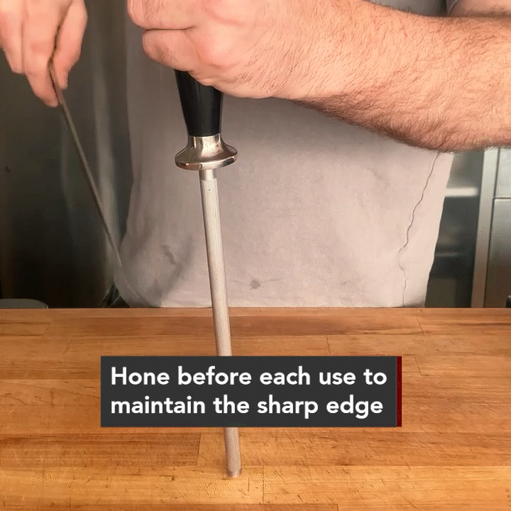Hammer Stahl 8-inch Honing Steel by Heritage Steel — view 3