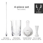 Harrison 4-Piece Barware Set
