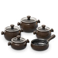 Premiere 9 Piece Ceramic Cookware Set - Glass Lid