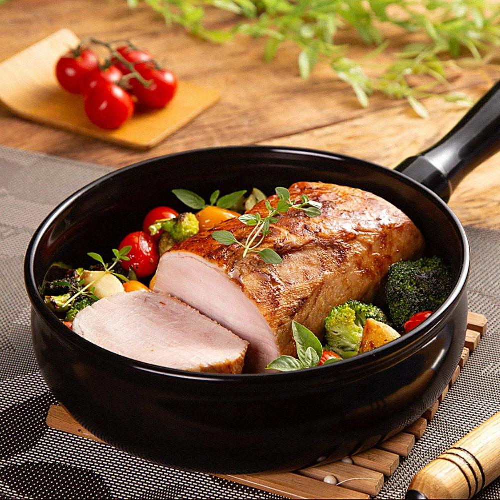 Duo 9 Piece Ceramic Cookware  Set - Ceramic Lid