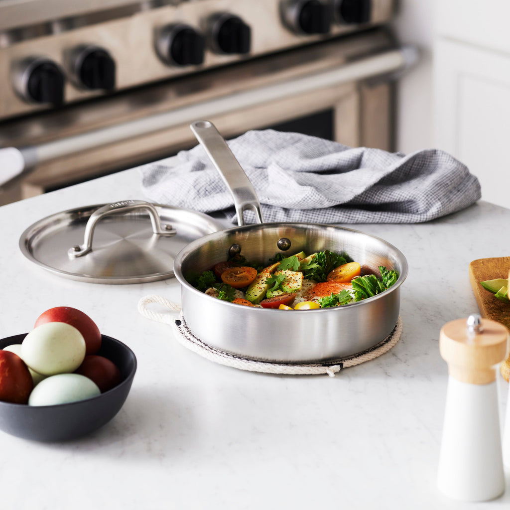 Eater x Heritage Steel 1.5 Quart Mini Sauté with Lid by Heritage Steel — view 4