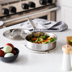 Eater x Heritage Steel 1.5 Quart Mini Sauté with Lid by Heritage Steel — view 4