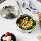 Eater x Heritage Steel 1.5 Quart Mini Sauté with Lid by Heritage Steel — view 2
