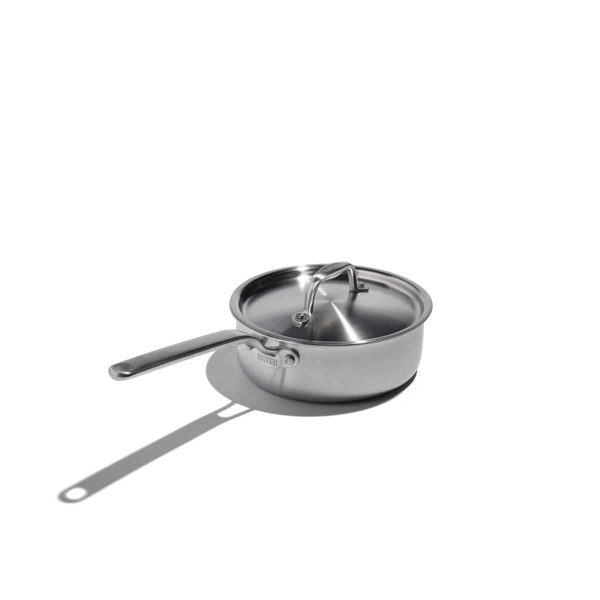 Eater x Heritage Steel 2 Quart Saucepan with Lid by Heritage Steel