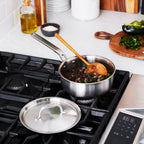 Eater x Heritage Steel 2 Quart Saucepan with Lid by Heritage Steel — view 2