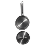 Eater x Heritage Steel 2 Quart Saucepan with Lid by Heritage Steel — view 3