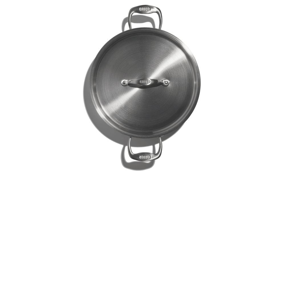 Eater x Heritage Steel 6 Quart Rondeau with Lid by Heritage Steel — view 3