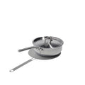 Eater x Heritage Steel 3 Quart Saucier with Lid by Heritage Steel
