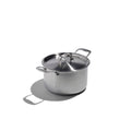 Eater x Heritage Steel 5 Quart Sauce Pot with Lid by Heritage Steel