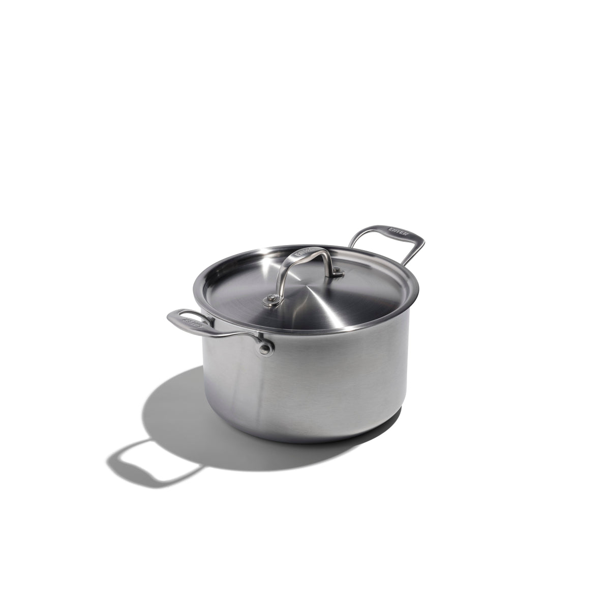 Eater x Heritage Steel 5 Quart Sauce Pot with Lid by Heritage Steel