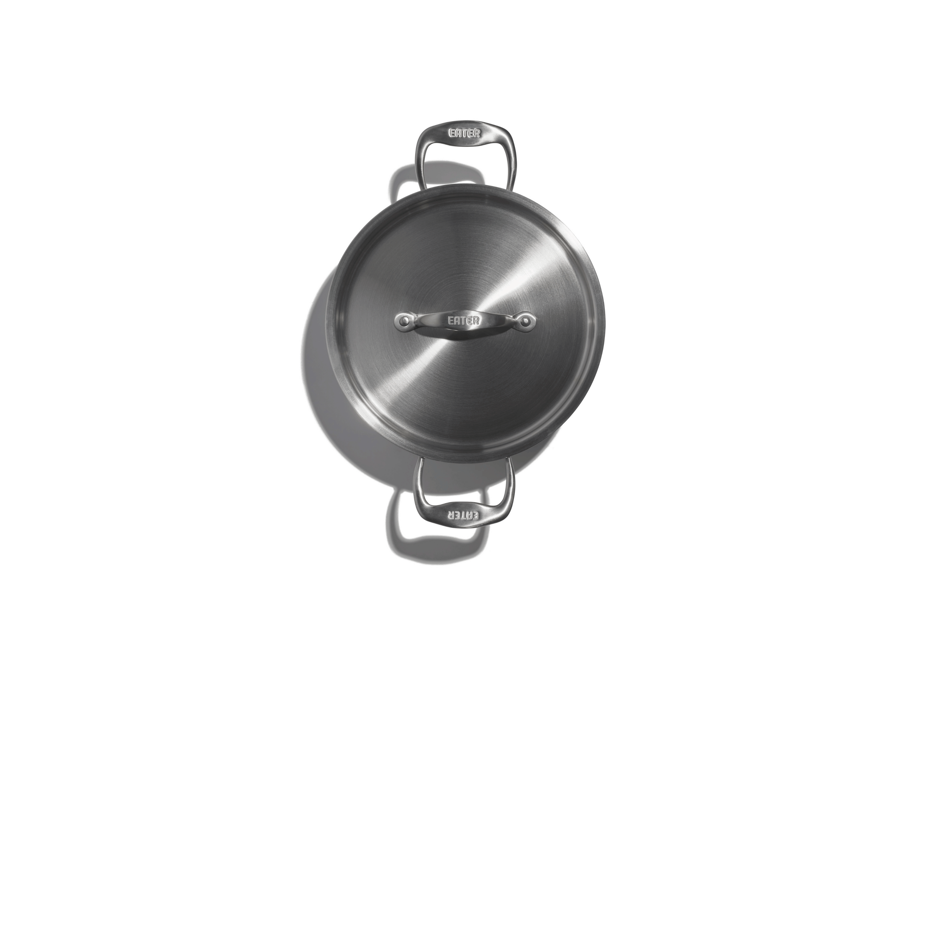 Eater x Heritage Steel 5 Quart Sauce Pot with Lid by Heritage Steel — view 3