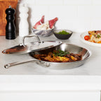 Eater x Heritage Steel 10.5-inch Fry Pan with Lid by Heritage Steel — view 2