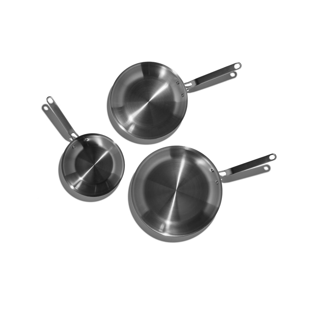 Eater x Heritage Steel 3 Piece Fry Pan Set by Heritage Steel — view 3