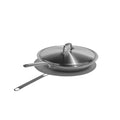 Eater x Heritage Steel 12-inch Fry Pan with Lid by Heritage Steel