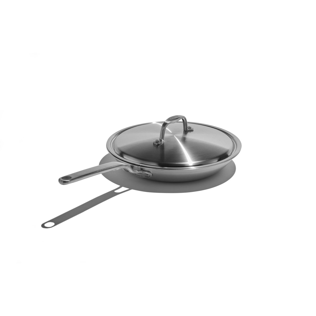 Eater x Heritage Steel 10.5-inch Fry Pan with Lid by Heritage Steel
