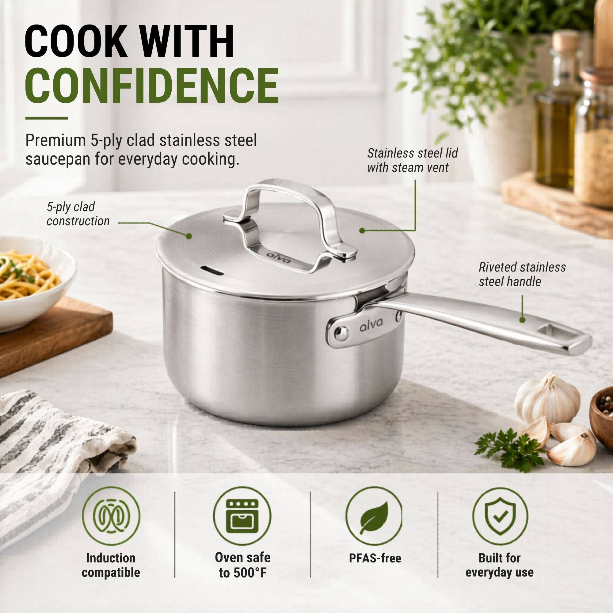 Saucepan with Lid