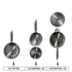 Eater x Heritage Steel 5 Piece Essentials Set by Heritage Steel — view 5
