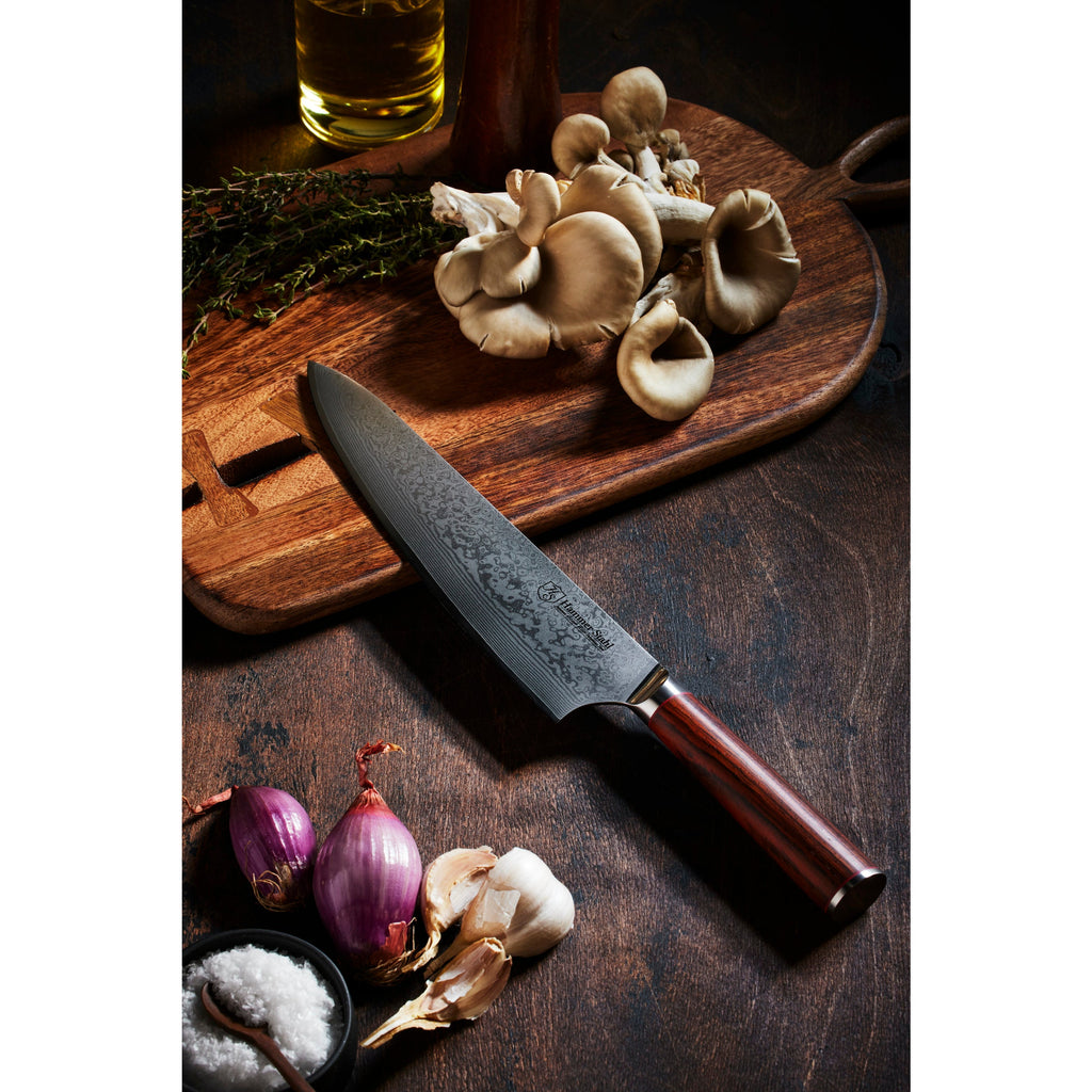 Hammer Stahl 9-inch Chef Knife - Damascus Series by Heritage Steel — view 2