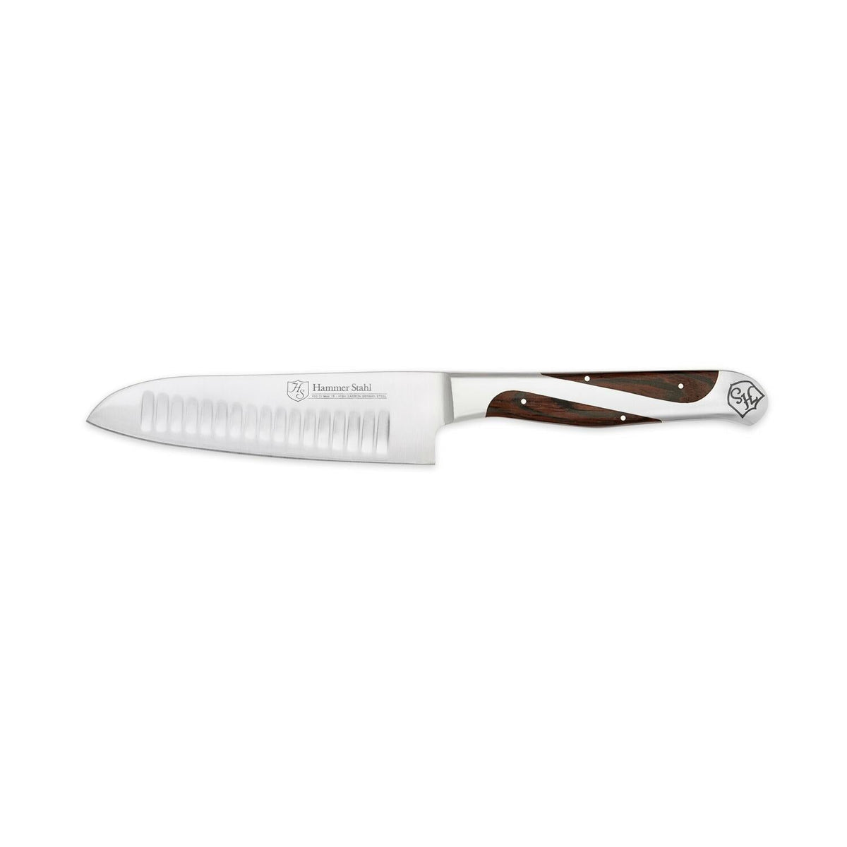 Hammer Stahl 4.5-inch Santoku by Heritage Steel — view 2