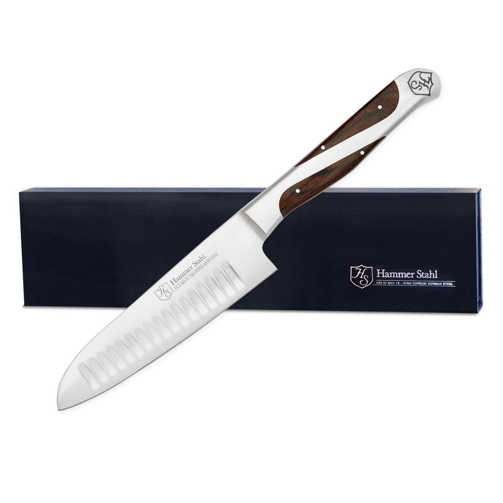 Hammer Stahl 4.5-inch Santoku by Heritage Steel