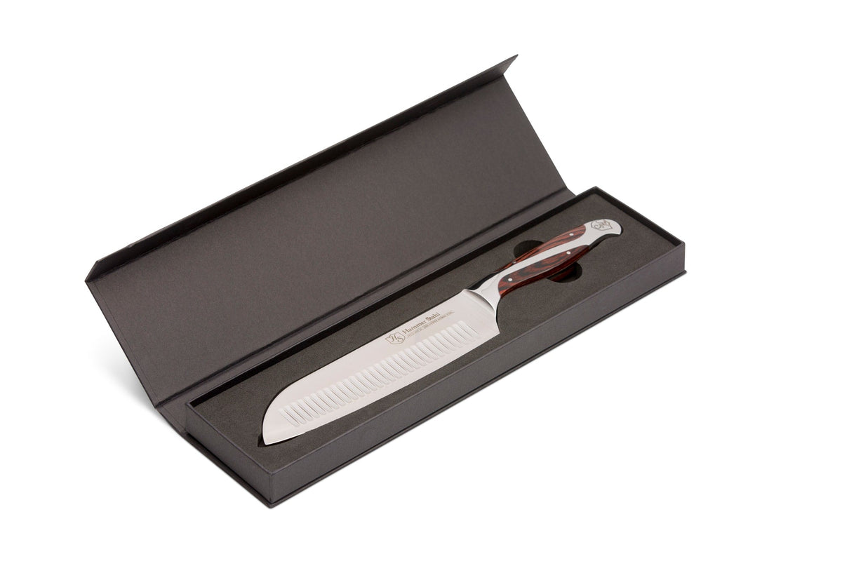 Hammer Stahl 7.5-inch Santoku Knife by Heritage Steel — view 5