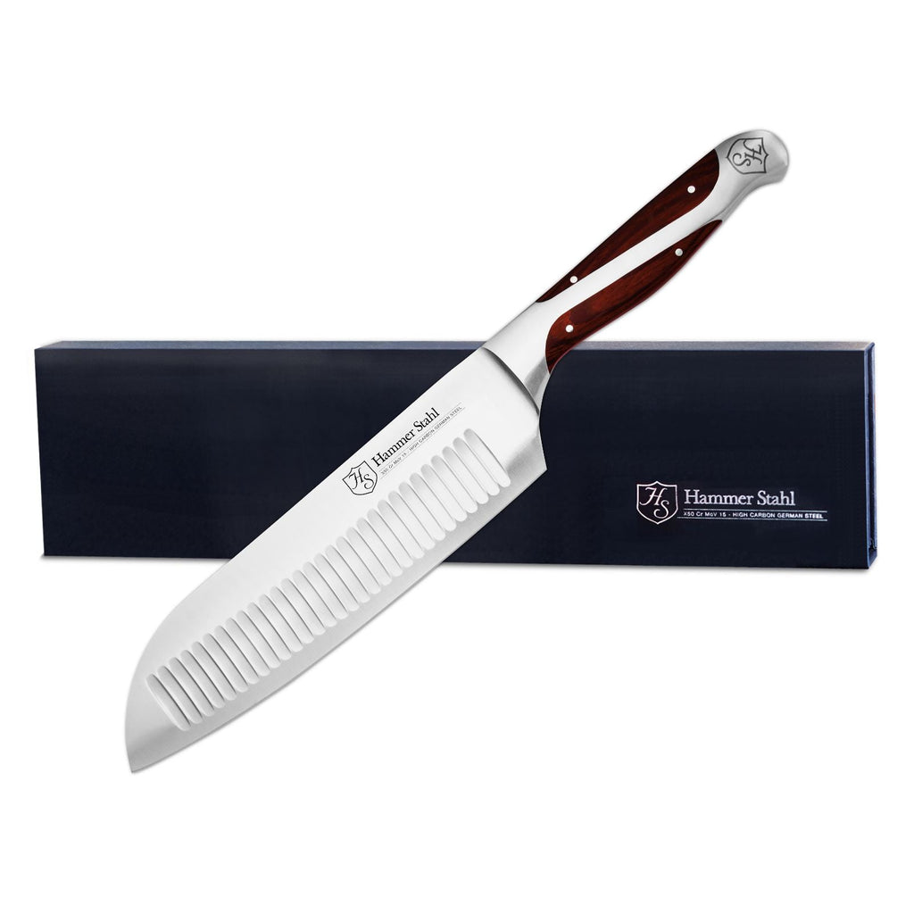 Hammer Stahl 7.5-inch Santoku Knife by Heritage Steel