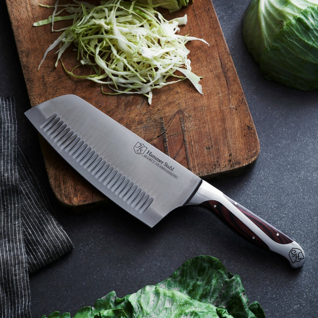Hammer Stahl 7-inch Vegetable Cleaver by Heritage Steel — view 2