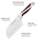 Hammer Stahl 5-inch Cleaver by Heritage Steel — view 3