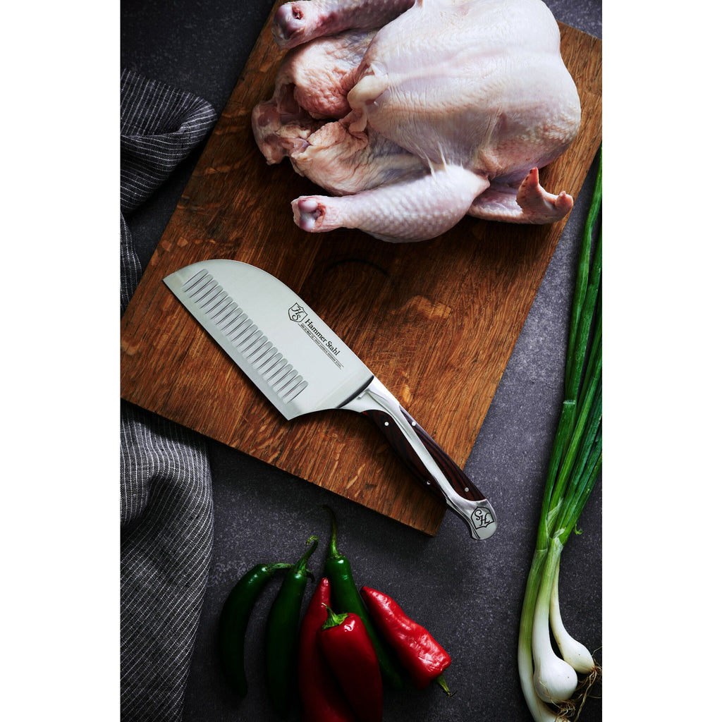Hammer Stahl 5-inch Cleaver by Heritage Steel — view 2