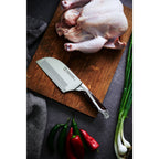 Hammer Stahl 5-inch Cleaver by Heritage Steel — view 2
