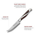 Hammer Stahl 5-inch Bar Knife by Heritage Steel — view 3