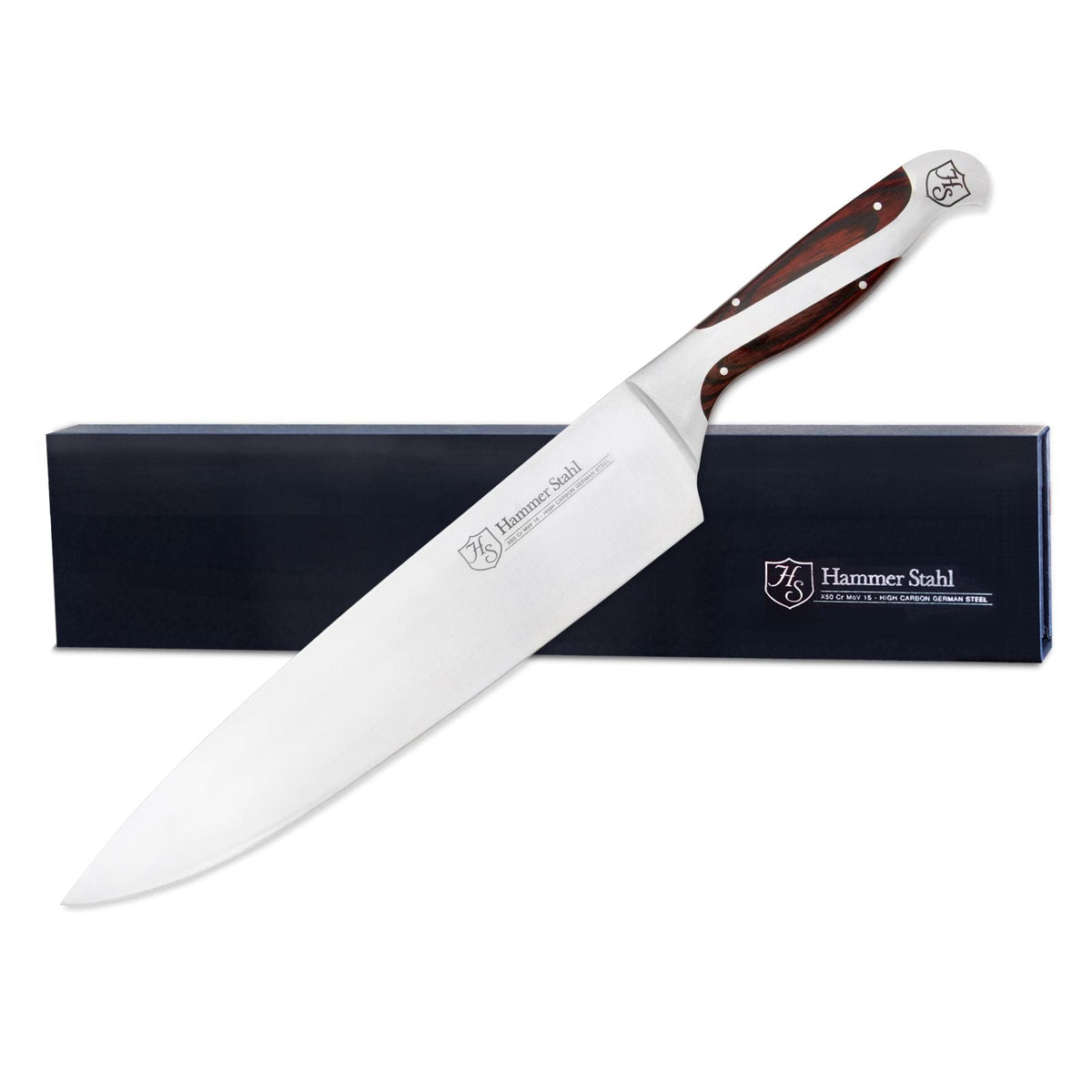 Hammer Stahl 10-inch Chef Knife by Heritage Steel
