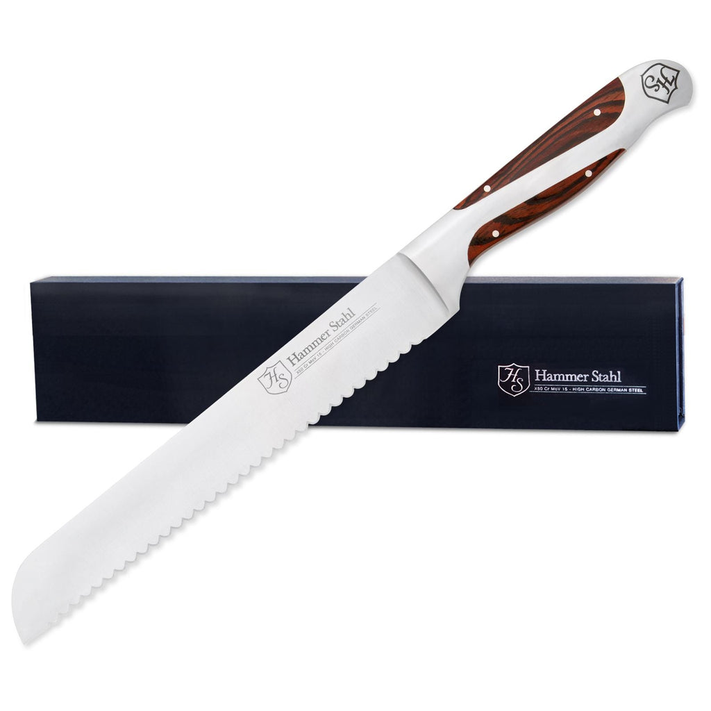 Hammer Stahl 8-inch Bread Knife by Heritage Steel