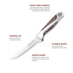 Hammer Stahl 6-inch Boning Knife by Heritage Steel — view 3