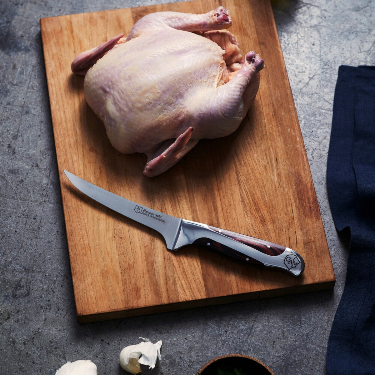 Hammer Stahl 6-inch Boning Knife by Heritage Steel — view 2