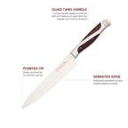 Hammer Stahl 6-inch Serrated Utility Knife by Heritage Steel — view 3