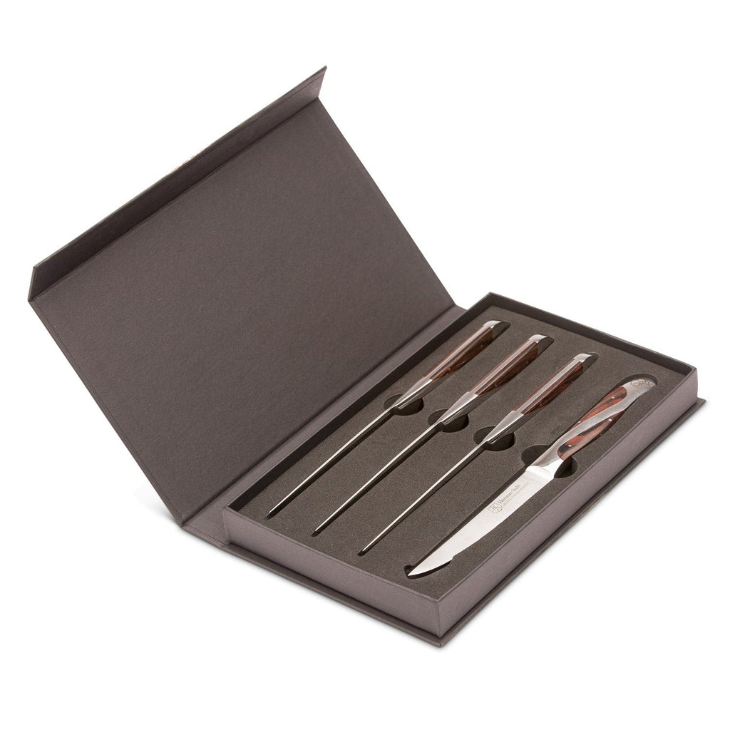 Hammer Stahl 4 Piece Steak Knife Set by Heritage Steel