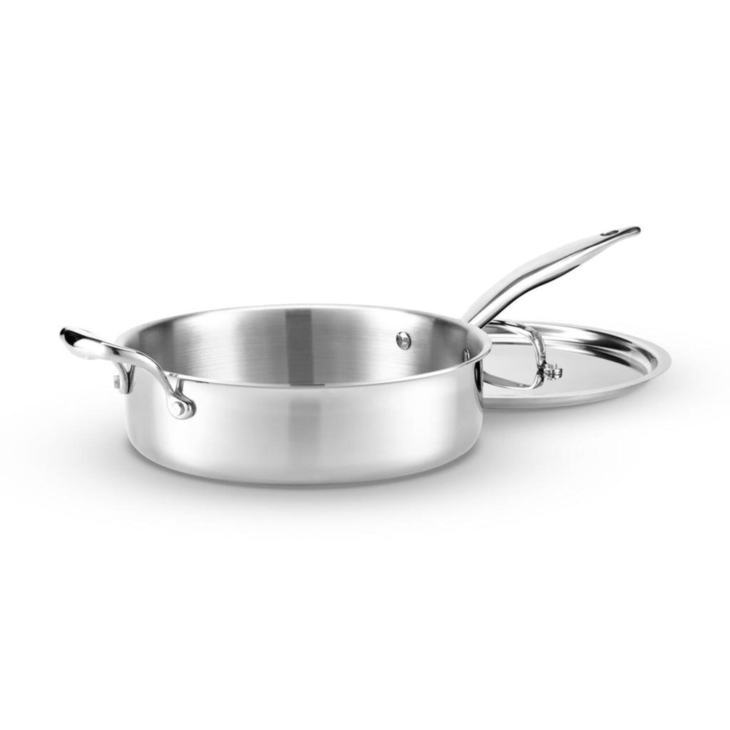 Titanium Series 4 Quart Sauté with Lid by Heritage Steel — view 3