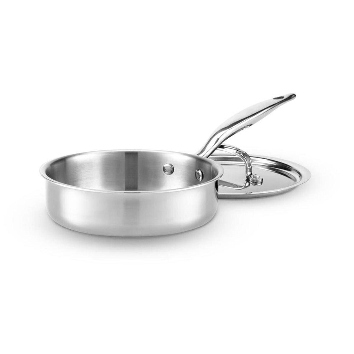 Titanium Series 1.5 Quart Mini Sauté with Lid by Heritage Steel — view 2