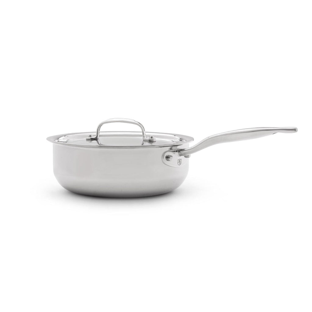 Titanium Series 3 Quart Saucier with Lid by Heritage Steel