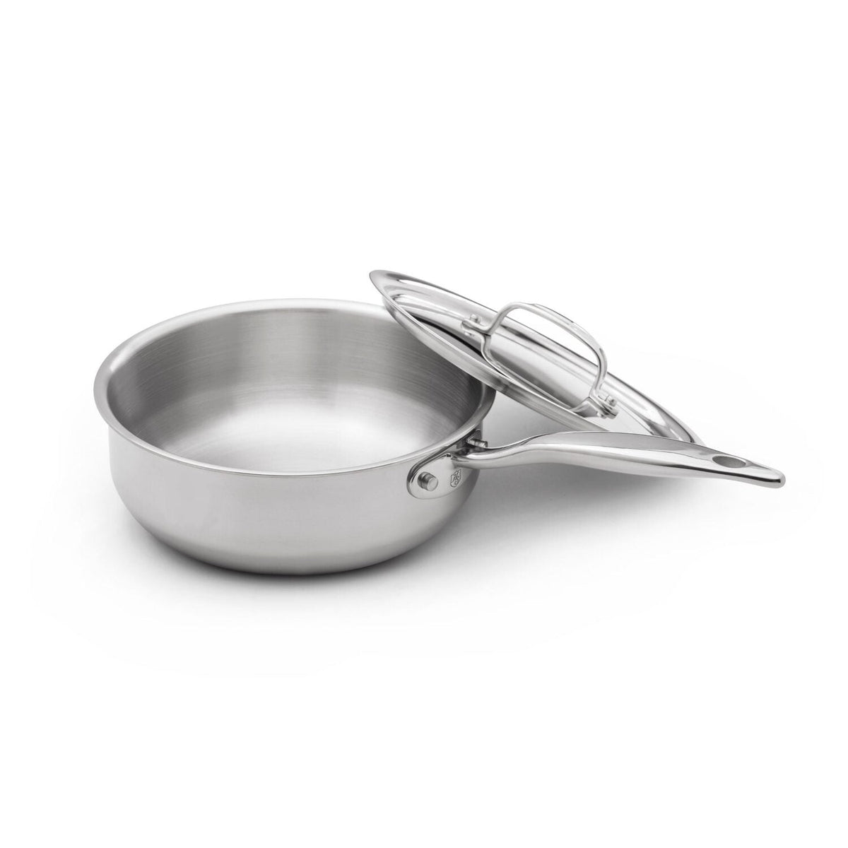 Titanium Series 3 Quart Saucier with Lid by Heritage Steel — view 3