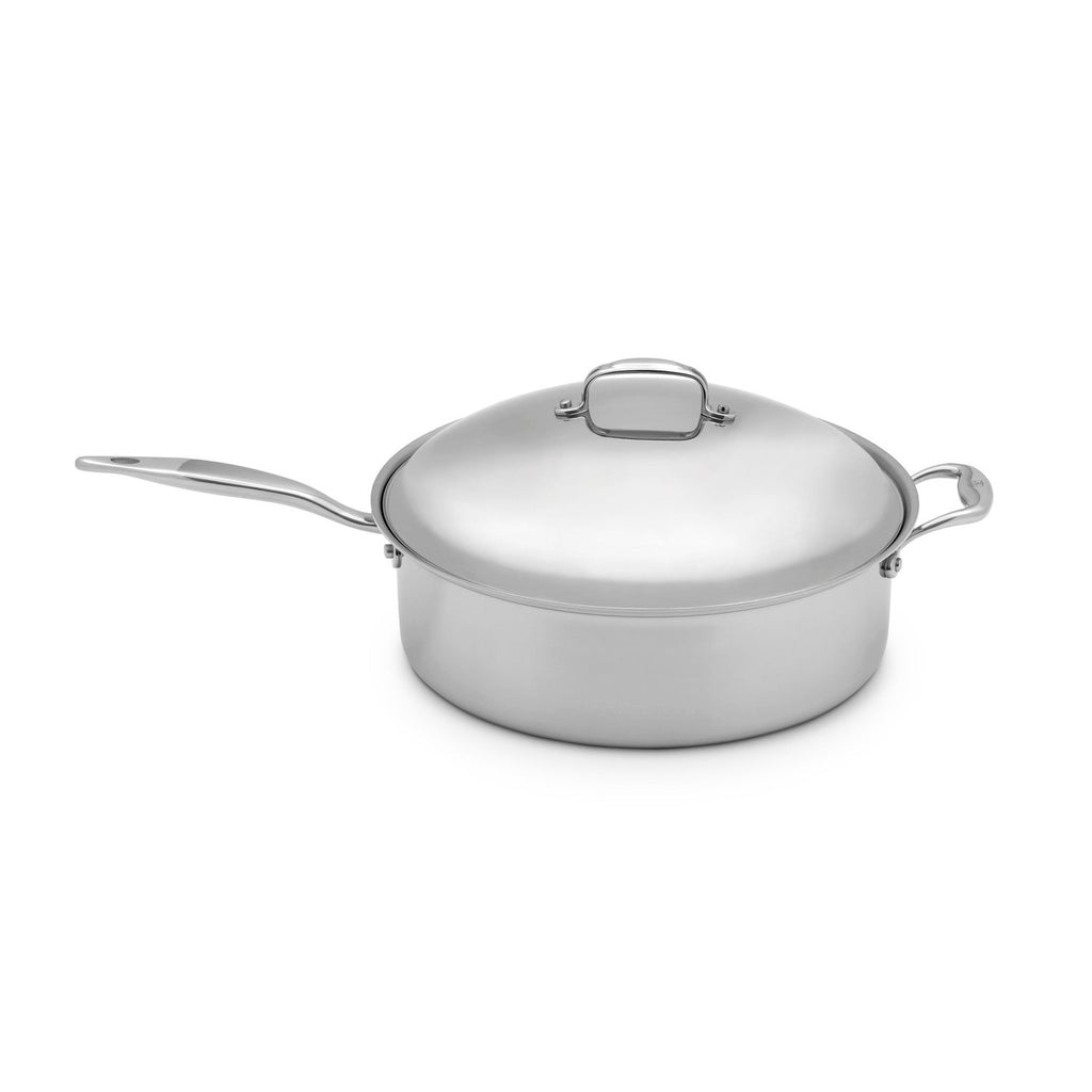Titanium Series 8 Quart Family Sauté with Lid by Heritage Steel