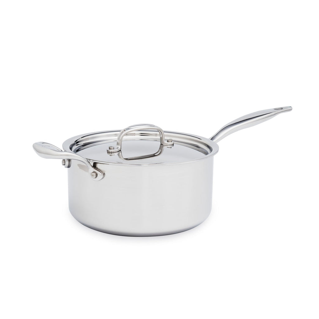 Titanium Series 4 Quart Saucepan with Lid by Heritage Steel