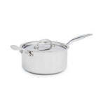 Titanium Series 4 Quart Saucepan with Lid by Heritage Steel