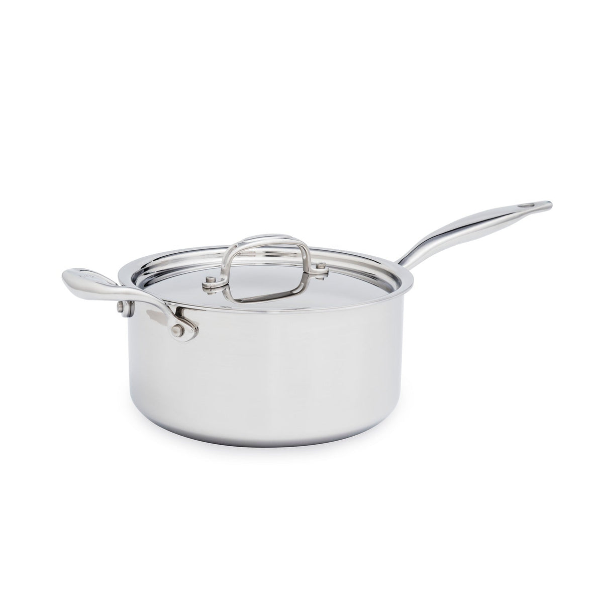 Titanium Series 4 Quart Saucepan with Lid by Heritage Steel