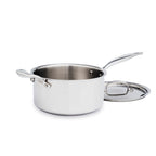 Titanium Series 4 Quart Saucepan with Lid by Heritage Steel — view 3