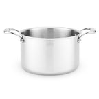 Titanium Series 5 Quart Sauce Pot with Lid by Heritage Steel — view 3